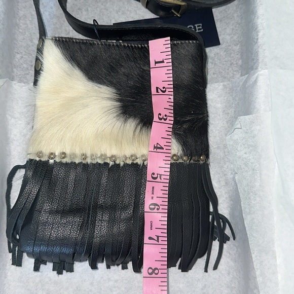 NWT Lucchese mini cow print bag - Picture 5 of 5